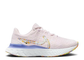 【 NIKE WMNS REACT INFINITY RUN FLYKNIT 3 PREMIUM 'LIGHT SOFT PINK MARBLE' / LIGHT SOFT PINK UNIVERSITY GOLD 】 リアクト ラン フライニット プレミアム ピンク ゴールド スニーカー レディース ナイキ