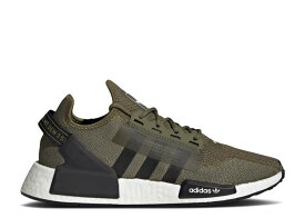 【 ADIDAS NMD_R1 V2 'FOCUS OLIVE' / FOCUS OLIVE CORE BLACK CLOUD 】 アディダス オリーブ コア 黒色 ブラック スニーカー メンズ