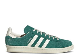 【 ADIDAS CAMPUS 80S 'LONDON GREEN' / COLLEGIATE GREEN OFF WHITE OFF 】 アディダス キャンパス 緑 グリーン 白色 ホワイト スニーカー メンズ