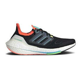 【 ADIDAS WMNS ULTRABOOST 22 'BLACK SKY RUSH TURBO' / CORE BLACK SKY RUSH TURBO 】 アディダス スカイ ラッシュ コア 黒色 ブラック ターボ スニーカー レディース