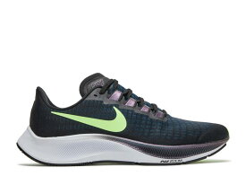 【 NIKE WMNS AIR ZOOM PEGASUS 37 'VALERIAN BLUE' / BLACK VALERIAN BLUE SPRUCE AURA 】 ズーム ペガサス 黒色 ブラック 青色 ブルー オーラ ズームペガサス スニーカー レディース ナイキ