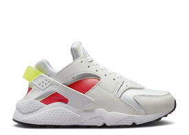 【 NIKE WMNS AIR HUARACHE 'WHITE VOLT BRIGHT CRIMSON' / WHITE BRIGHT CRIMSON BLACK VOLT 】 ハラチ 白色 ホワイト クリムゾン 黒色 ブラック スニーカー レディース ナイキ