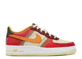 【 NIKE FORCE 1 '07 PREMIUM GS 'LITTLE ACCRA' / HABANERO RED COCONUT MILK 】 プレミアム 赤 レッド ジュニア キッズ ベビー マタニティ スニーカー ナイキ