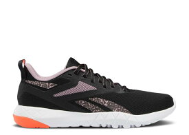 【 REEBOK WMNS FLEXAGON FORCE 4 'ANIMAL PRINT' / CORE BLACK INFUSED LILAC ORANGE 】 リーボック コア 黒色 ブラック 橙 オレンジ スニーカー レディース