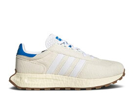 【 ADIDAS RETROPY E5 'WHITE BLUE BIRD' / WONDER WHITE CLOUD WHITE BLUE 】 アディダス 青色 ブルー 白色 ホワイト スニーカー メンズ