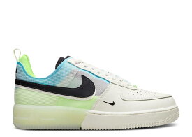 【 NIKE AIR FORCE 1 REACT 'SAIL BARELY VOLT' / SAIL BARELY VOLT GHOST GREEN 】 リアクト 緑 グリーン エアフォース スニーカー メンズ ナイキ