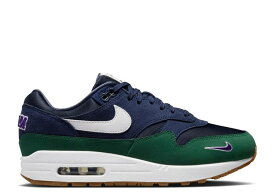 【 NIKE WMNS AIR MAX 1 QS 'LETTERMAN PACK' / OBSIDIAN WHITE MIDNIGHT NAVY 】 マックス 白色 ホワイト 紺色 ネイビー エアマックス スニーカー レディース ナイキ