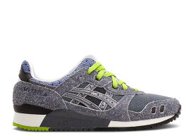 【 ASICS NICE KICKS X GEL LYTE 3 OG 'BLACK SESAME' / CASTLEROCK CASTLEROCK 】 スニーカー メンズ アシックス