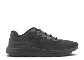 【 UNDER ARMOUR CHARGED IMPULSE 3 'TRIPLE BLACK' / BLACK BLACK 】 黒色 ブラック アンダーアーマー スニーカー メンズ