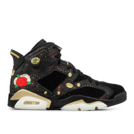 【 AIR JORDAN JORDAN 6 RETRO 'CHINESE NEW YEAR' / BLACK METALLIC GOLD MULTI 】 ナイキ 黒色 ブラック ゴールド エアジョーダン スニーカー メンズ