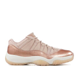 【 AIR JORDAN WMNS JORDAN 11 RETRO LOW 'ROSE GOLD' / SAIL MTLC RED BRONZE 】 ナイキ 赤 レッド 銅 ブロンズ エアジョーダン スニーカー レディース