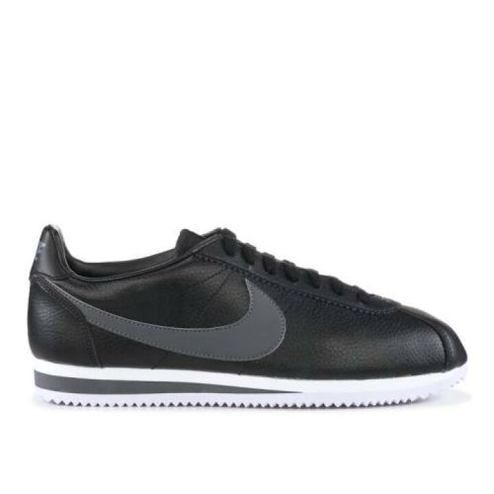 楽天市場 ナイキ Nike クラシック コルテッツ レザー 黒色 ブラック クラシックコルテッツ Anthracite スニーカー メンズ Nike Leather Black Dark Greywhite スニケス