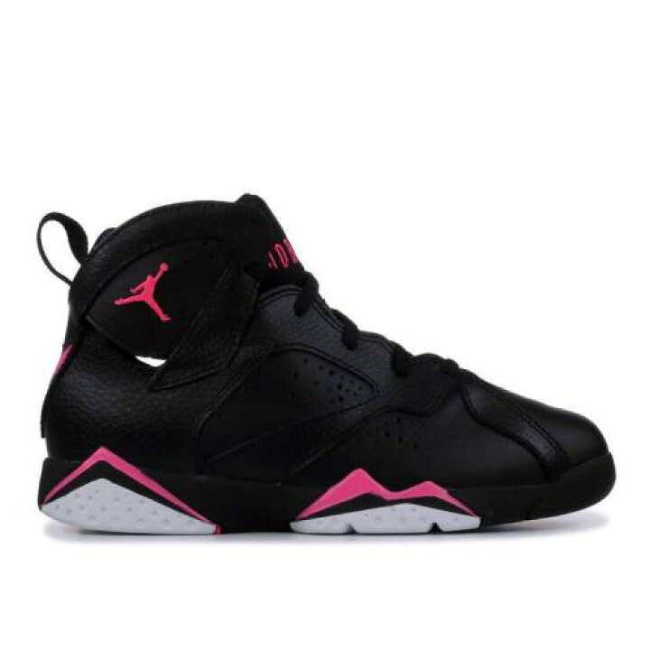 楽天市場 エアジョーダン Air Jordan 黒色 ブラック ピンク エアジョーダン Hyper Pink ジュニア キッズ Pink 7 Retro Ps Black Hyper Pinkhyper スニケス