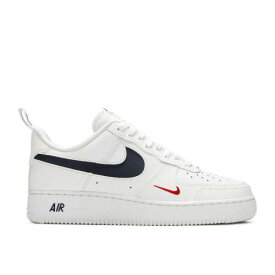 【 NIKE AIR FORCE 1 LV8 'PATRIOTS' / WHITE UNIVERSITY RED PURE 】 白色 ホワイト 赤 レッド ピュア エアフォース スニーカー メンズ ナイキ