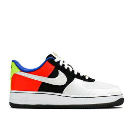 【 NIKE AIR FORCE 1 LOW 'OLYMPIC' / BLACK METALLIC SILVER CHILE RED 】 黒色 ブラック 銀色 シルバー 赤 レッド エアフォース スニーカー メンズ ナイキ