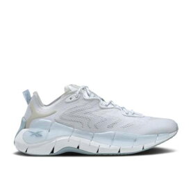 【 REEBOK WMNS ZIG KINETICA 2 'WHITE GLASS BLUE' / FOOTWEAR WHITE PURE GREY 1 GLASS 】 リーボック ジグ 白色 ホワイト ピュア 灰色 グレー スニーカー レディース