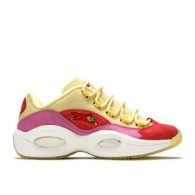 【 REEBOK BBC ICE CREAM X QUESTION LOW 'YELLOW RED' / YELLOW RED PINK 】 リーボック クリーム クエスチョン 黄色 イエロー 赤 レッド ピンク アイスクリーム スニーカー メンズ