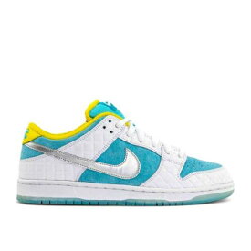 【 NIKE FTC X DUNK LOW SB 'LAGOON PULSE' / WHITE LAGOON PULSE METALLIC 】 ダンク エスビー 白色 ホワイト ダンクロー スニーカー メンズ ナイキ