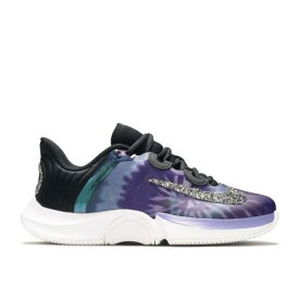 【 NIKE NAOMI OSAKA X WMNS NIKECOURT AIR ZOOM GP TURBO 'TIE DYE' / BLACK DUSTY AMETHYST WHITE 】 コート ズーム ターボ 黒色 ブラック 白色 ホワイト スニーカー レディース ナイキ