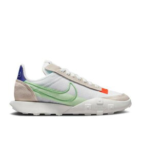 【 NIKE WMNS WAFFLE RACER 2X 'DESERT SAND MEAN GREEN' / DESERT SAND SUMMIT WHITE HYPER 】 ワッフル 砂色 サンド 白色 ホワイト スニーカー レディース ナイキ