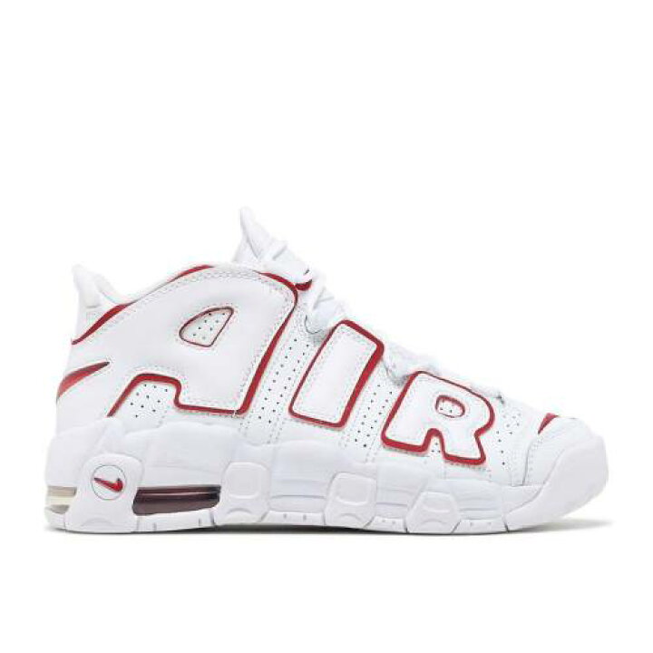 楽天市場 ナイキ Nike アップテンポ エアモアアップテンポ モアテン White Red ジュニア キッズ Nike Gs Varsity 21 4 15 21 スニケス