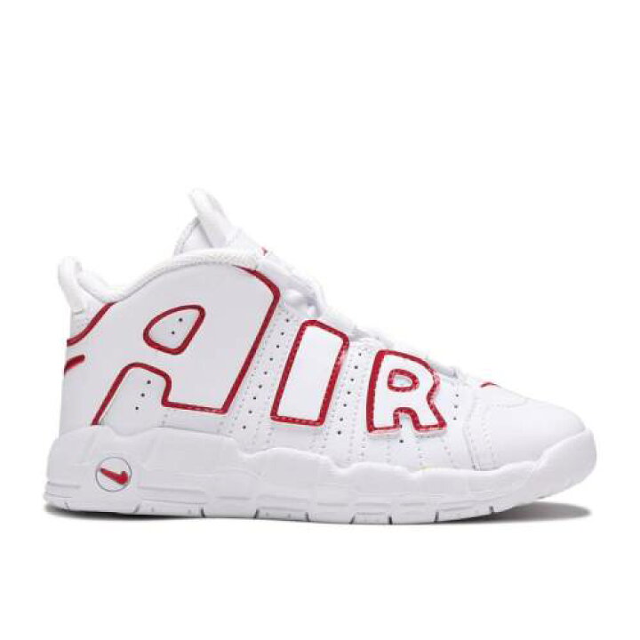 楽天市場 ナイキ Nike アップテンポ 白色 ホワイト 赤 レッド エアモアアップテンポ モアテン White Red ベビー Red Nike Td Varsity 21 White スニケス