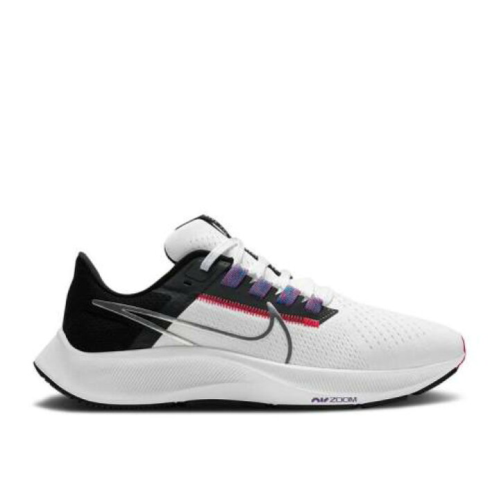 楽天市場 ナイキ Nike ズーム ペガサス 白色 ホワイト 黒色 ブラック クリムゾン 銀色 シルバー ズームペガサス White Silver スニーカー レディース Silver Nike Wmns Air 38 Metallic White Black Flash Crimson スニケス