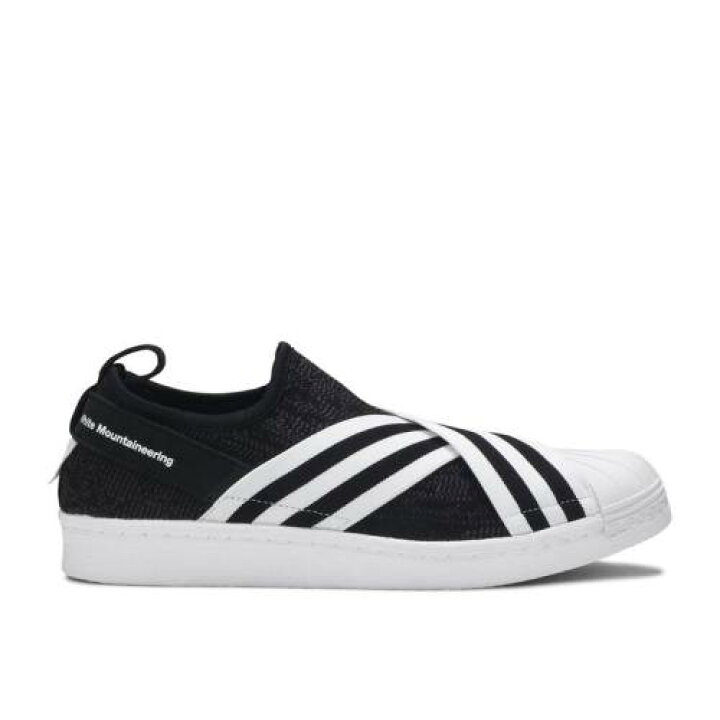 楽天市場 アディダス Adidas アディダス 白色 ホワイト スーパースター スリッポン Black White スニーカー メンズ Superstar Slipon Adidas White Mountaineering X Pk Cblack Ftwwht スニケス