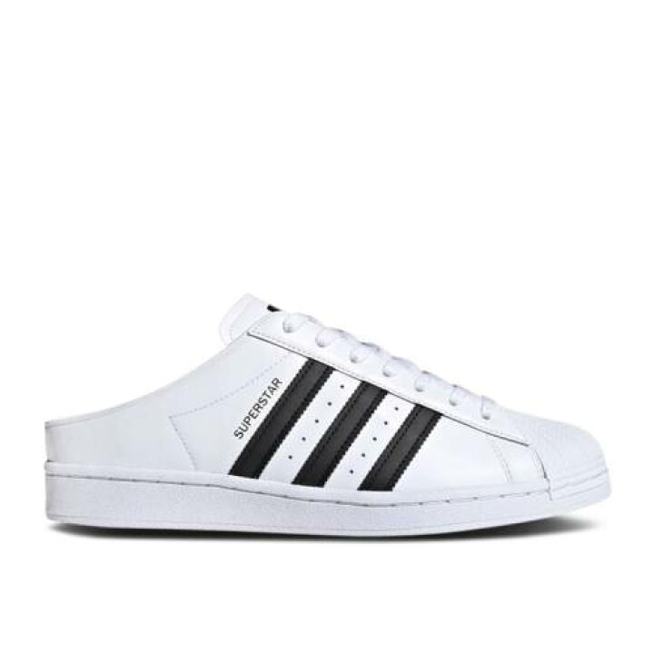 楽天市場 アディダス Adidas アディダス スーパースター スリッポン 白色 ホワイト コア 黒色 ブラック Cloud White スニーカー メンズ Superstar Slipon Adidas Backless Mule Cloud White Core Black スニケス