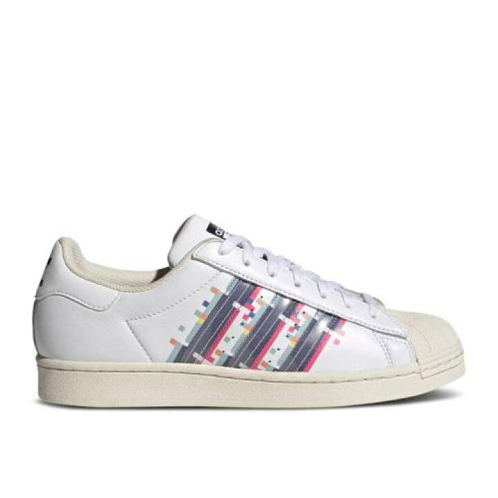 楽天市場 アディダス Adidas アディダス スーパースター 白色 ホワイト クルー 紺色 ネイビー Gaming Pack スニーカー メンズ Superstar Adidas Cloud White Chalk Crew Navy スニケス