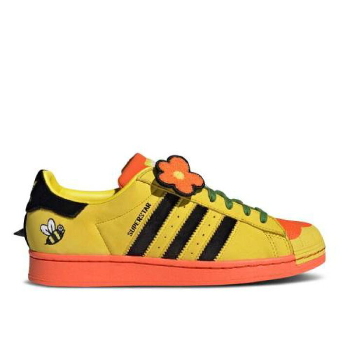 楽天市場 アディダス Adidas アディダス スーパースター 黄色 イエロー コア 黒色 ブラック 橙 オレンジ Bee Yellow スニーカー メンズ Superstar Yellow Orange Adidas Melting Sadness X With You Pack Core Black Super スニケス