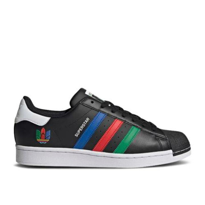 楽天市場 アディダス Adidas アディダス スーパースター コア 黒色 ブラック 緑 グリーン 白色 ホワイト Inclusivity スニーカー メンズ Superstar Green Adidas Core Black Cloud White スニケス