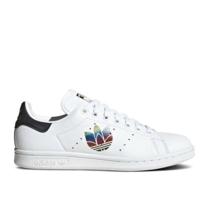 楽天市場 アディダス Adidas アディダス 白色 ホワイト コア 黒色 ブラック ゴールド スタンスミス Colorful Trefoil スニーカー メンズ Adidas Cloud White Core Black Gold Metallic スニケス