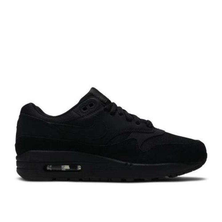 Triple black nike air max 1 Clearance