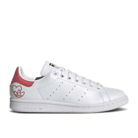 【 ADIDAS WMNS STAN SMITH 'VALENTINE'S DAY' / CLOUD WHITE HAZY ROSE GOLD 】 アディダス 白色 ホワイト ローズ ゴールド スタンスミス スニーカー レディース