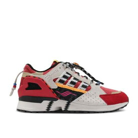 【 ADIDAS ZX 10000 'NATIVE AMERICAN' / POWER RED CLOUD WHITE CORE 】 アディダス パワー 赤 レッド 白色 ホワイト コア スニーカー メンズ