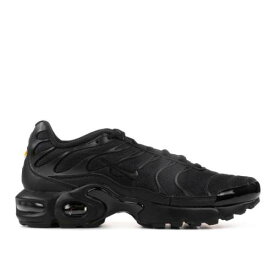 【 NIKE AIR MAX PLUS GS 'TRIPLE BLACK' / BLACK BLACK BLACK 】 マックス 黒色 ブラック エアマックスプラス ジュニア キッズ ベビー マタニティ スニーカー ナイキ