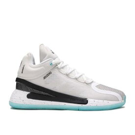 【 ADIDAS D ROSE 11 'WHITE BLACK SPECKLED' / CLOUD WHITE CORE BLACK ORBIT 】 アディダス ローズ 黒色 ブラック 白色 ホワイト コア スニーカー メンズ