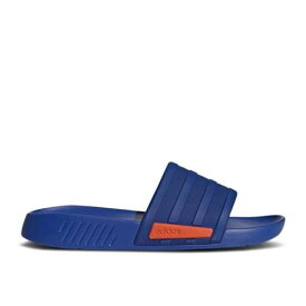 【 ADIDAS RACER TR SLIDE 'ROYAL BLUE' / ROYAL BLUE ROYAL BLUE SOLAR RED 】 アディダス サンダル 青色 ブルー 赤 レッド スニーカー メンズ