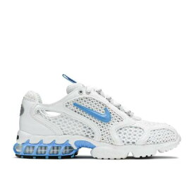 【 NIKE WMNS AIR ZOOM SPIRIDON CAGE 2 'WHITE UNIVERSITY BLUE' / WHITE UNIVERSITY BLUE BLACK 】 ズーム 白色 ホワイト 青色 ブルー 黒色 ブラック スニーカー レディース ナイキ