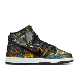 【 NIKE CONCEPTS X SB DUNK HIGH 'STAINED GLASS' SPECIAL BOX / MULTI COLOR 】 エスビー ダンク ハイ スペシャル ボックス ダンクハイ スニーカー メンズ ナイキ