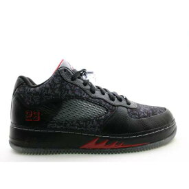 【 AIR JORDAN AIR JORDAN FUSION 5 LOW 'BLACK' / BLACK BLACK VARSITY RED WHITE 】 ナイキ フュージョン 黒色 ブラック 赤 レッド 白色 ホワイト エアジョーダン スニーカー メンズ