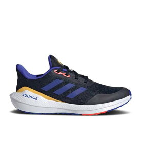 【 ADIDAS EQ21 RUN J 'LEGEND INK' / LEGEND INK SONIC INK SOLAR GOLD 】 アディダス ラン レジェンド ゴールド ジュニア キッズ ベビー マタニティ スニーカー