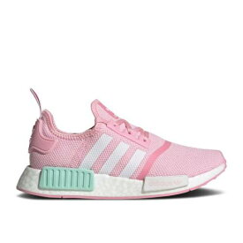 【 ADIDAS NMD_R1 J 'TRUE PINK CLEAR MINT' / TRUE PINK CLOUD WHITE CLEAR 】 アディダス ピンク 白色 ホワイト ジュニア キッズ ベビー マタニティ スニーカー