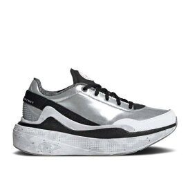 【 ADIDAS STELLA MCCARTNEY X WMNS EARTHLIGHT 'SILVER METALLIC' / SILVER METALLIC CORE BLACK CORE 】 アディダス 銀色 シルバー コア 黒色 ブラック スニーカー レディース