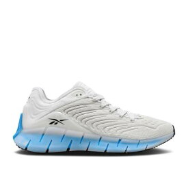 【 REEBOK ZIG KINETICA 'BRIGHT CYAN' / TRUE GREY 1 BRIGHT CYAN BLACK 】 リーボック ジグ 灰色 グレー シアン 黒色 ブラック スニーカー メンズ