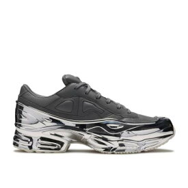 【 ADIDAS RAF SIMONS X OZWEEGO 'MIRRORED - ASH' / ASH SILVER METALLIC SILVER 】 アディダス 銀色 シルバー ラフシモンズ スニーカー メンズ