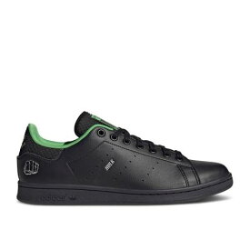 【 ADIDAS MARVEL X STAN SMITH 'HULK' / CORE BLACK SILVER METALLIC 】 アディダス コア 黒色 ブラック 銀色 シルバー スタンスミス スニーカー メンズ