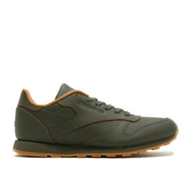 【 REEBOK KENDRICK LAMAR X CLASSIC LEATHER J / OLIVE NIGHT GUM 】 リーボック クラシック レザー オリーブ ナイト ジュニア キッズ ベビー マタニティ スニーカー