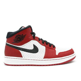 【 AIR JORDAN AIR JORDAN 1 ALPHA 'CHICAGO' / WHITE BLACK VARSITY RED 】 ナイキ アルファ 白色 ホワイト 黒色 ブラック 赤 レッド エアジョーダン スニーカー メンズ